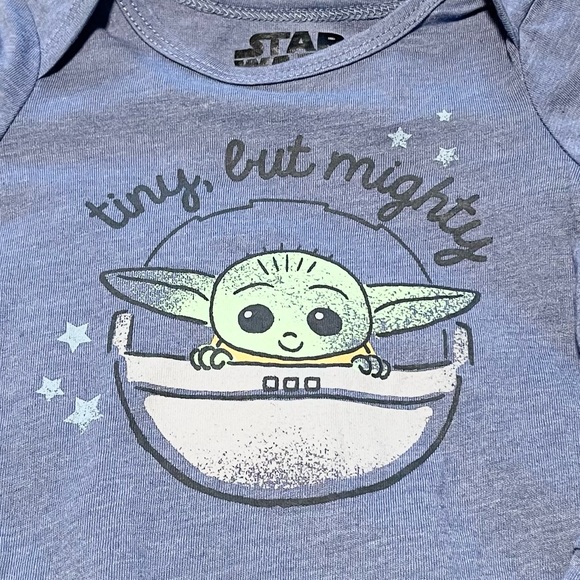 🆕Baby 2PC STAR WARS MANDALORIAN GROGU- TINY BUT MIGHTY Set - Picture 2 of 5